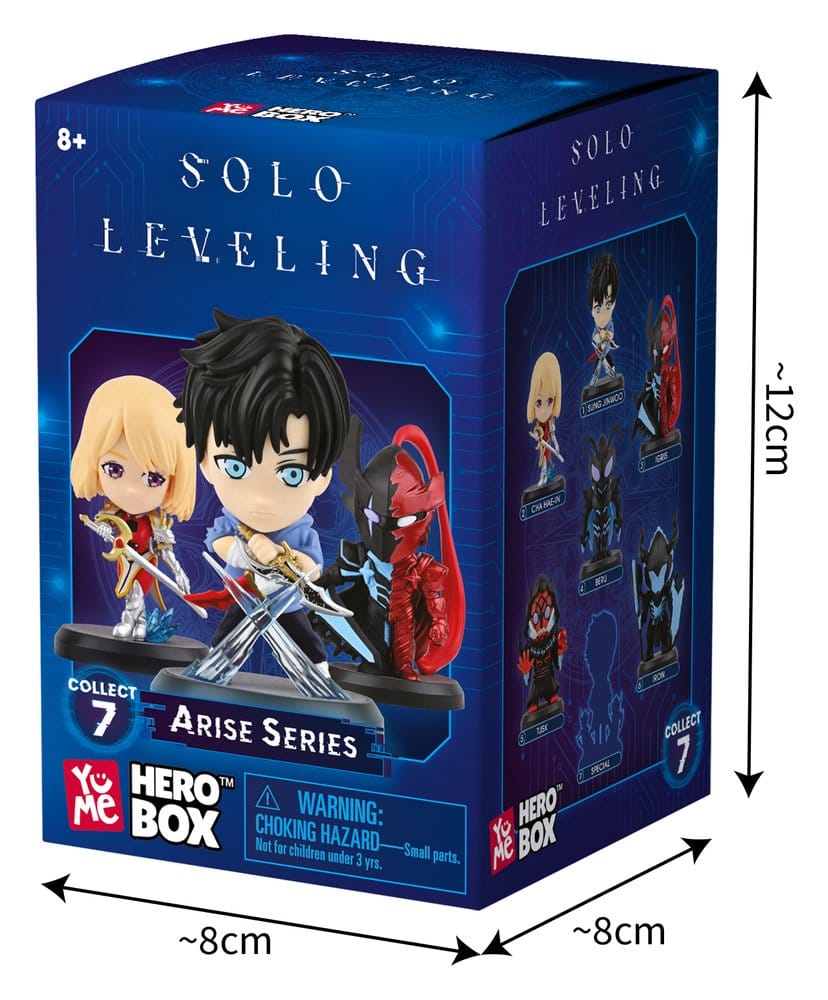 Solo Leveling Hero Box Mini Figures Shadow Rising Series Blind Box Display (12)