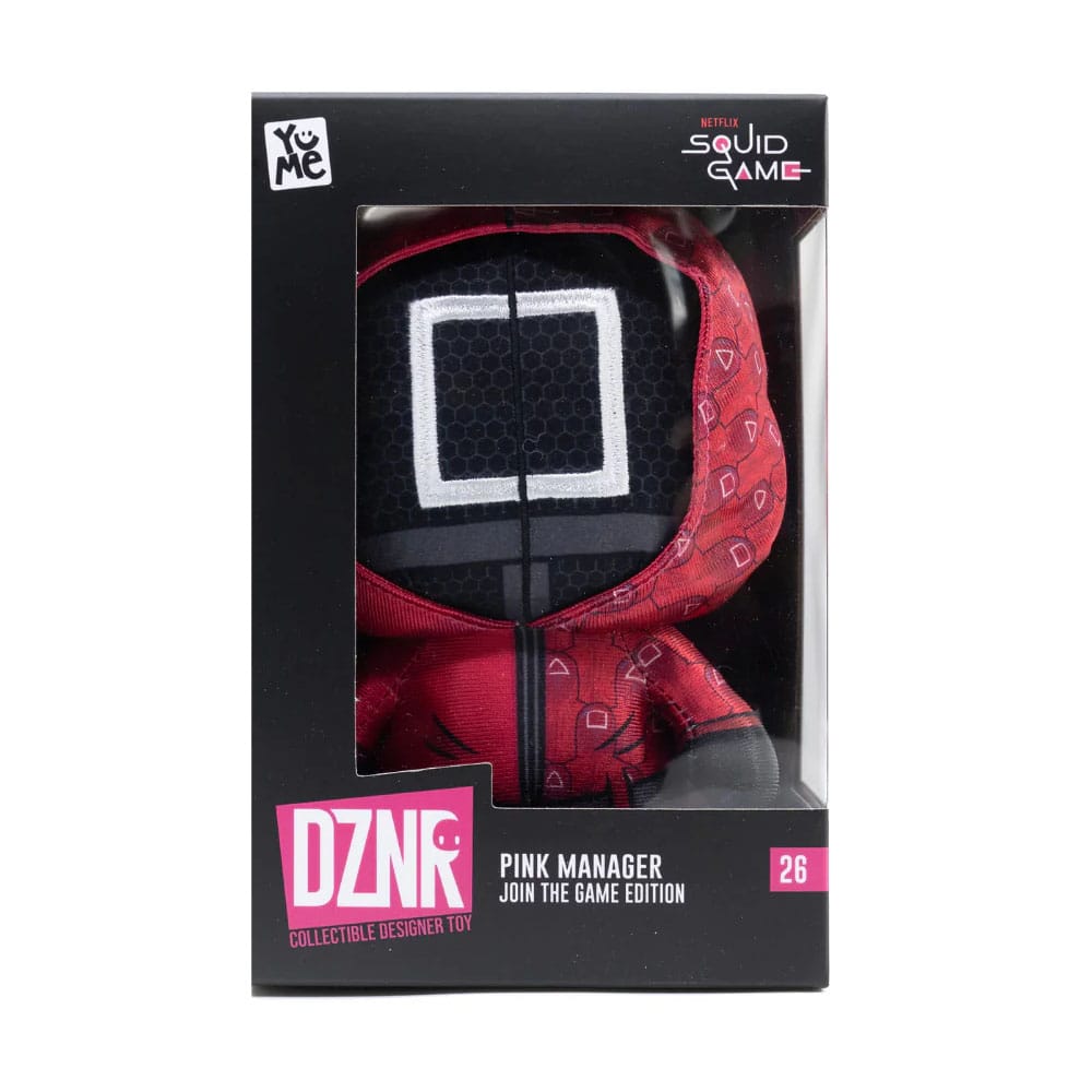 Squid Game DZNR Plush Figure Masked Manager Join the Game Edition 18 cm