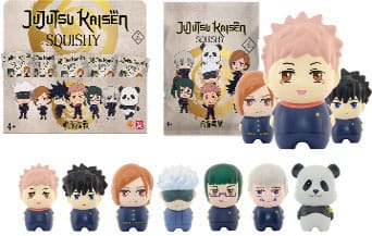 Jujutsu Kaisen Squish Hero Anti-Stress Figures 8 cm Display (12)