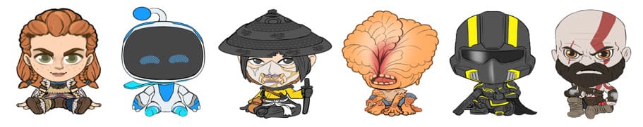 PlayStation Bobble Hero Bobble-Head 6 cm Display (12)