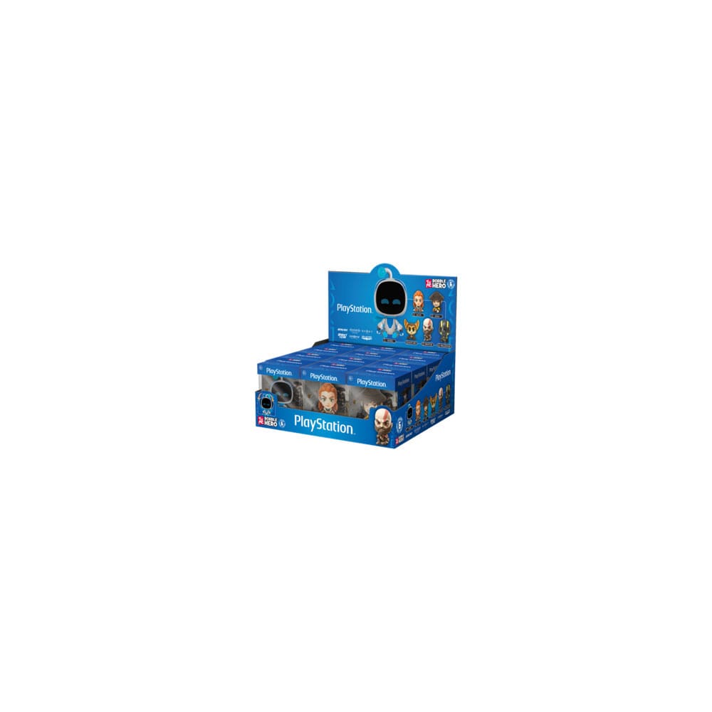 PlayStation Bobble Hero Bobble-Head 6 cm Display (12)