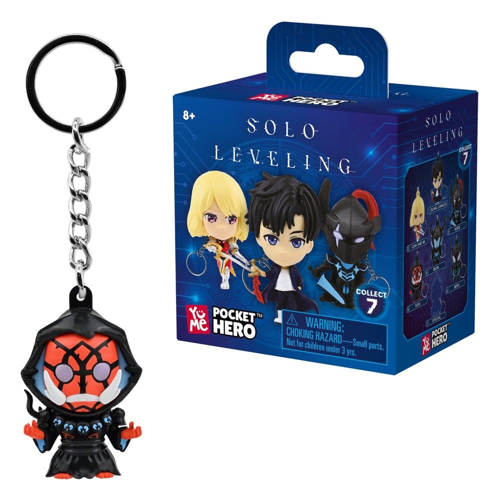 Solo Leveling Pocket Hero Keychain Series 1 Blind Box Display (12)