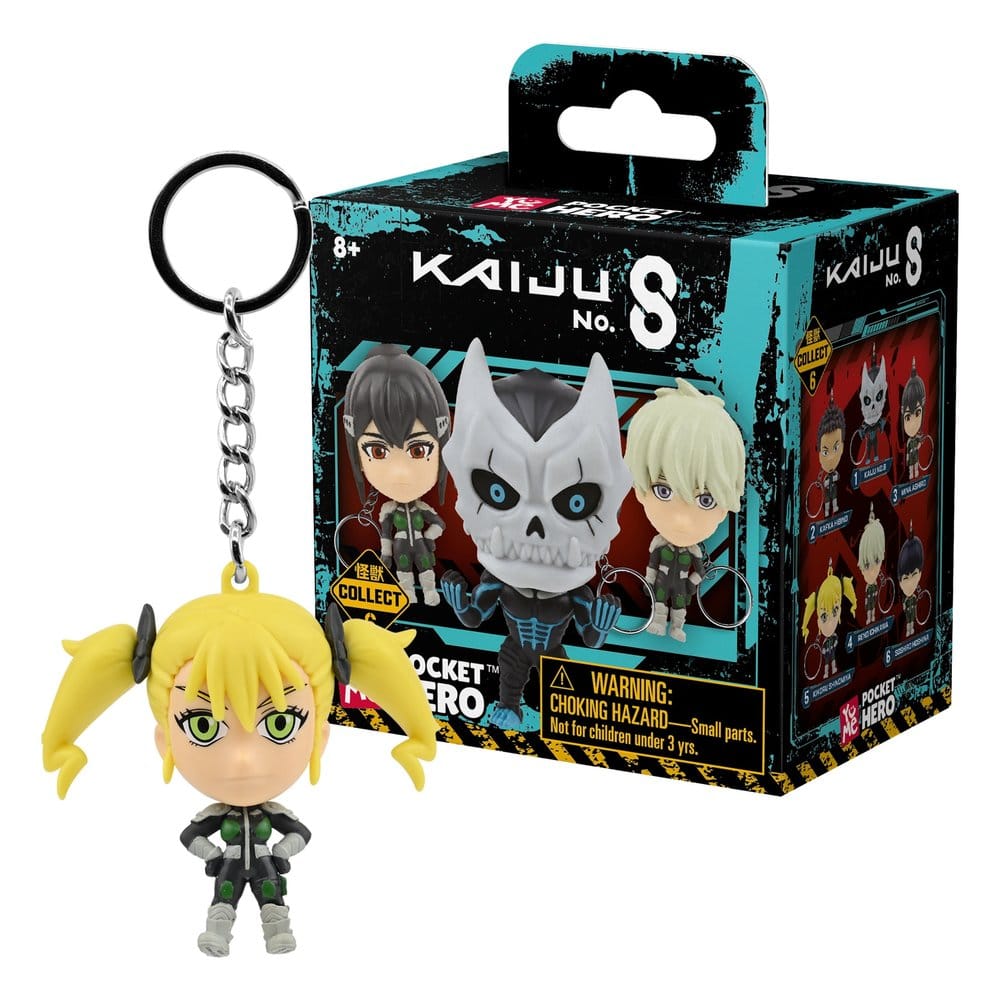Kaiju No. 8 Pocket Hero Keychain Series 1 Blind Box Display (12)