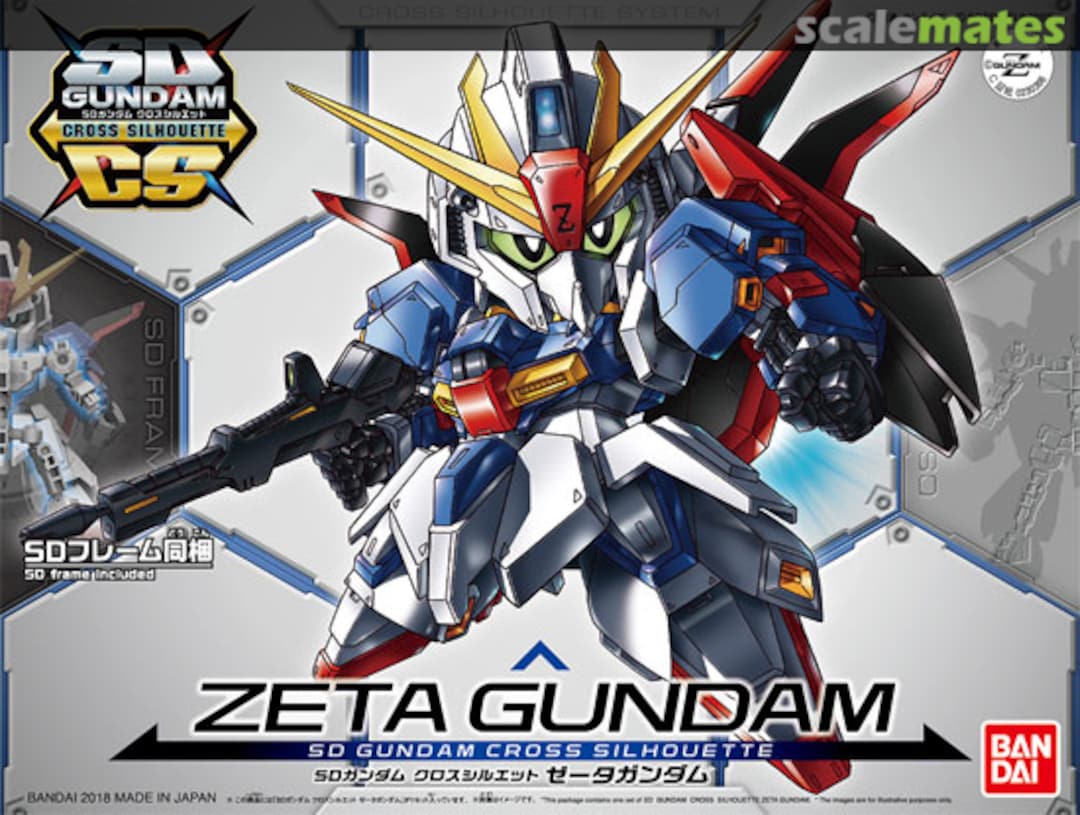 SD Gundam Cross Silhouette - Zeta - gundam-store.dk