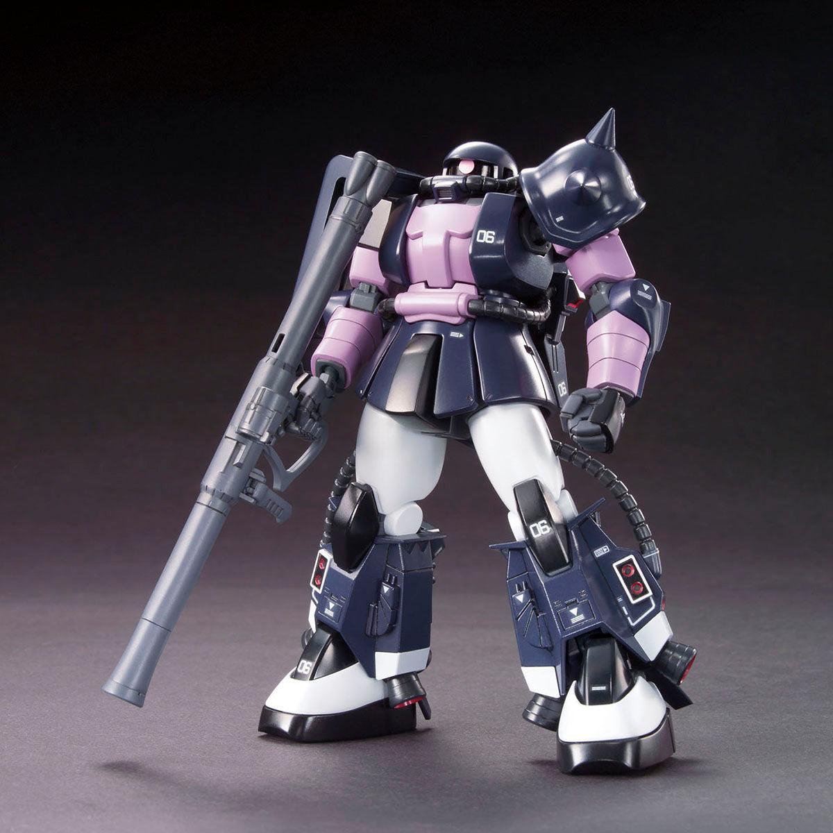 HG MS-06R-1A Zaku II Black Tristars 1/144
