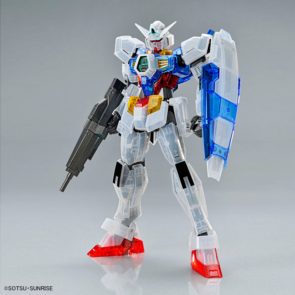 MG 1/100 Gundam Base Limited Gundam AGE-1 Wear System Set [Clear Color] *PRE-ORDER*