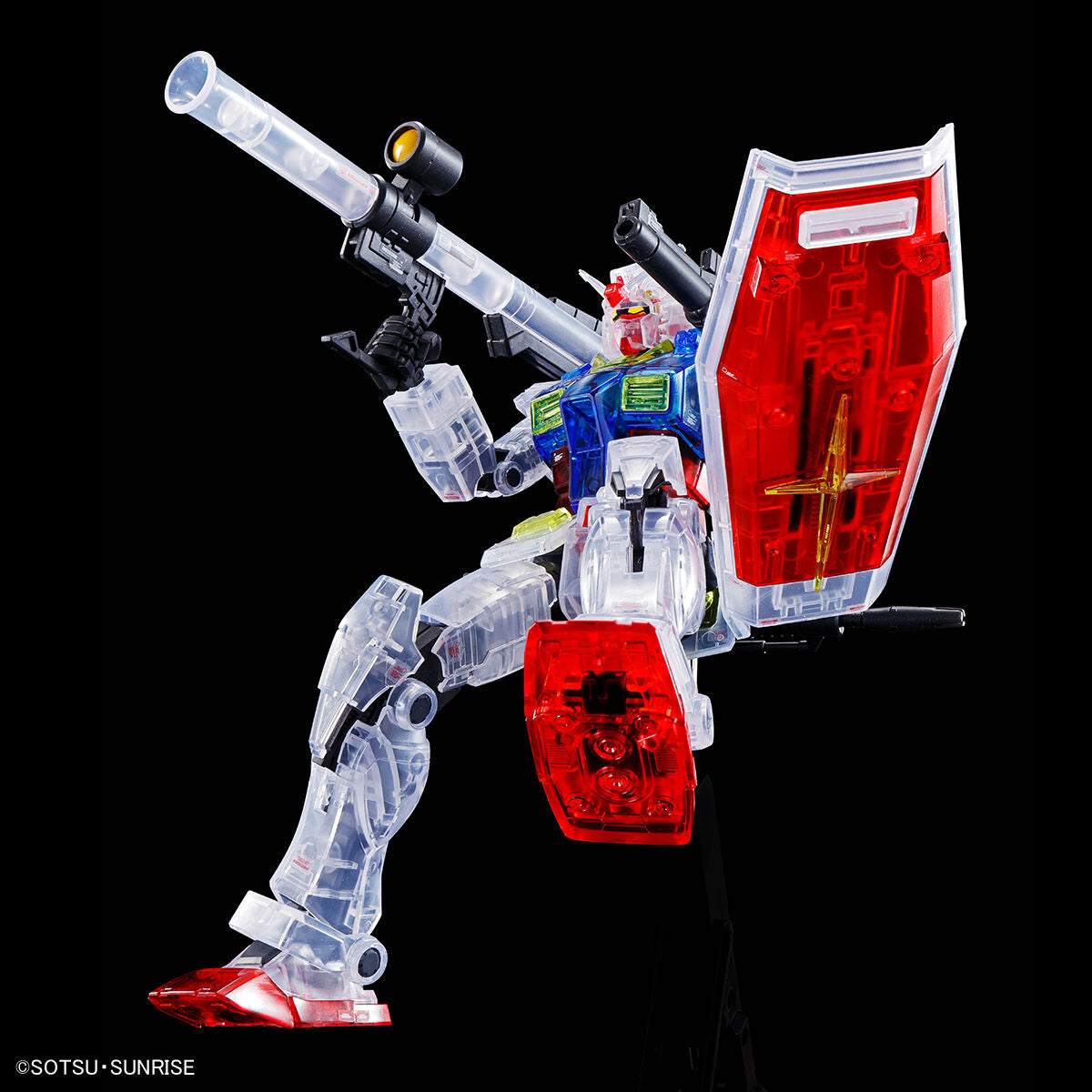 HG RX-78-02 Gundam (Gundam The Origin Ver.) 1/144 Clear Color
