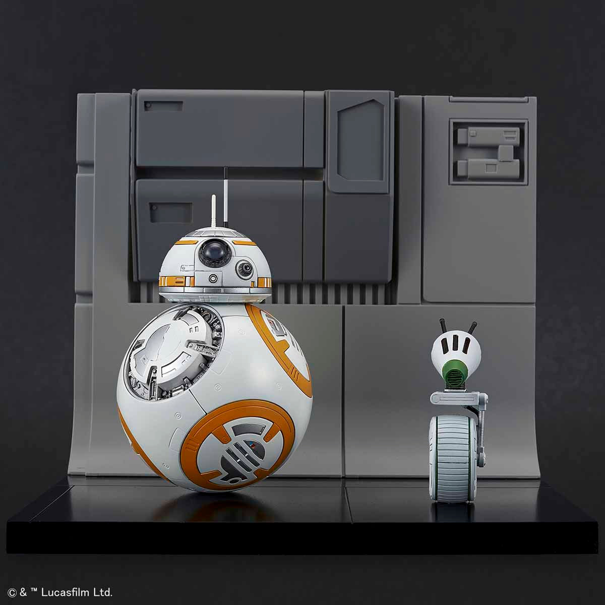 1/12 BB-8 & DO Diorama Set