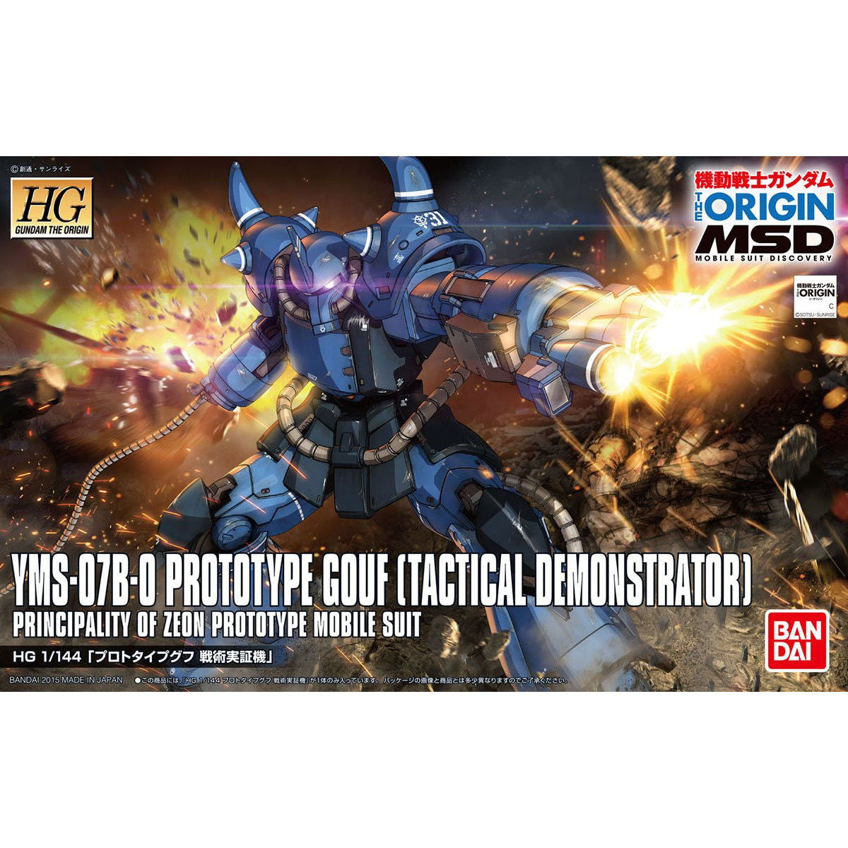 HG YMS-07B-0 Proto Type Gouf [Tactical Demonstrator] 1/144