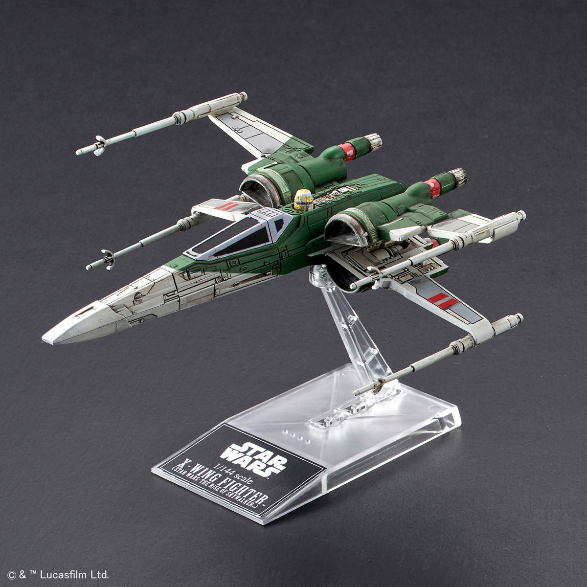 1/144 X-Wing Fighter Poe's X-Wing Fighter & X-Wing Fighter (Star Wars: The Dawn of Skywalker)