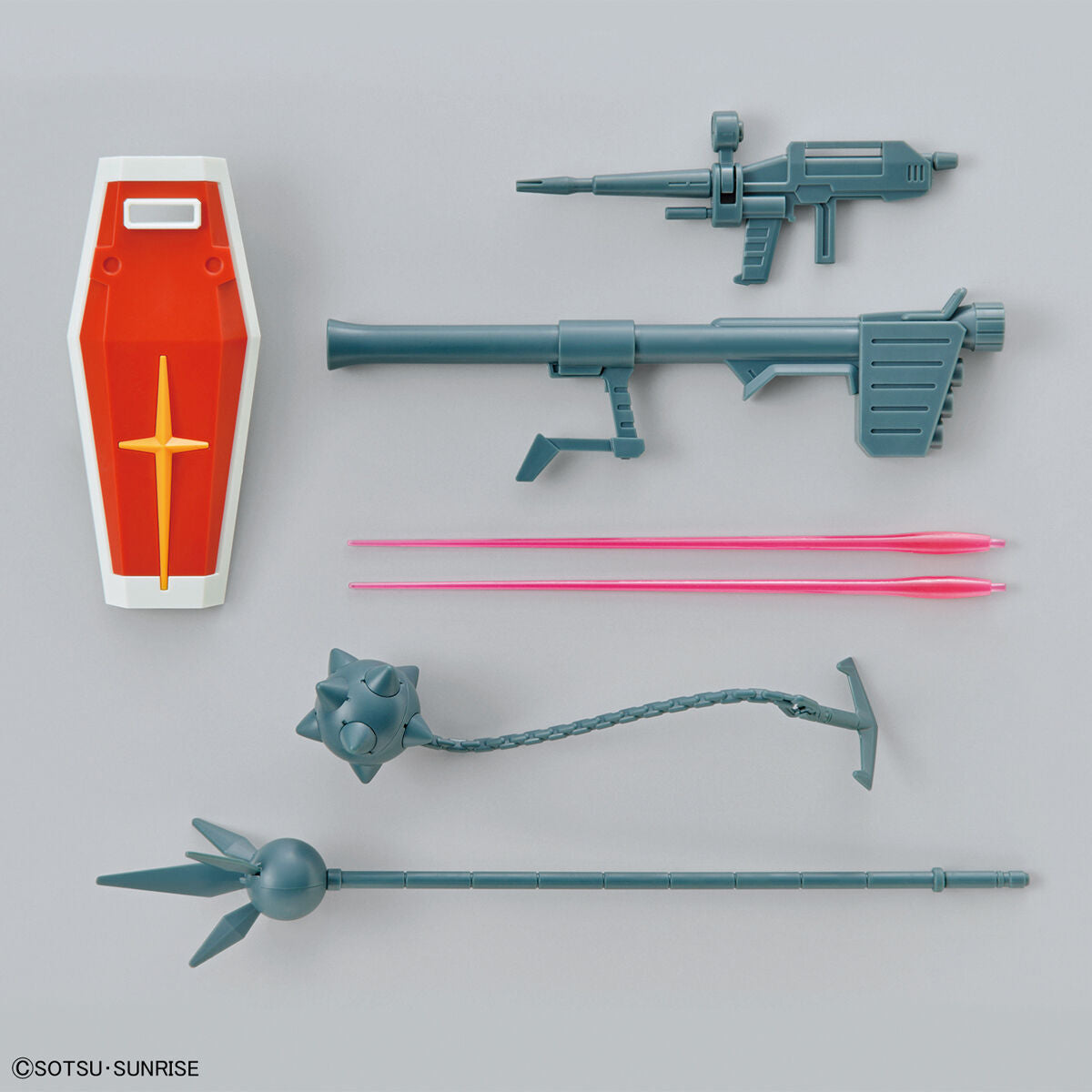 EG 1/144 RX-78-2 Gundam (Full Weapon Set)