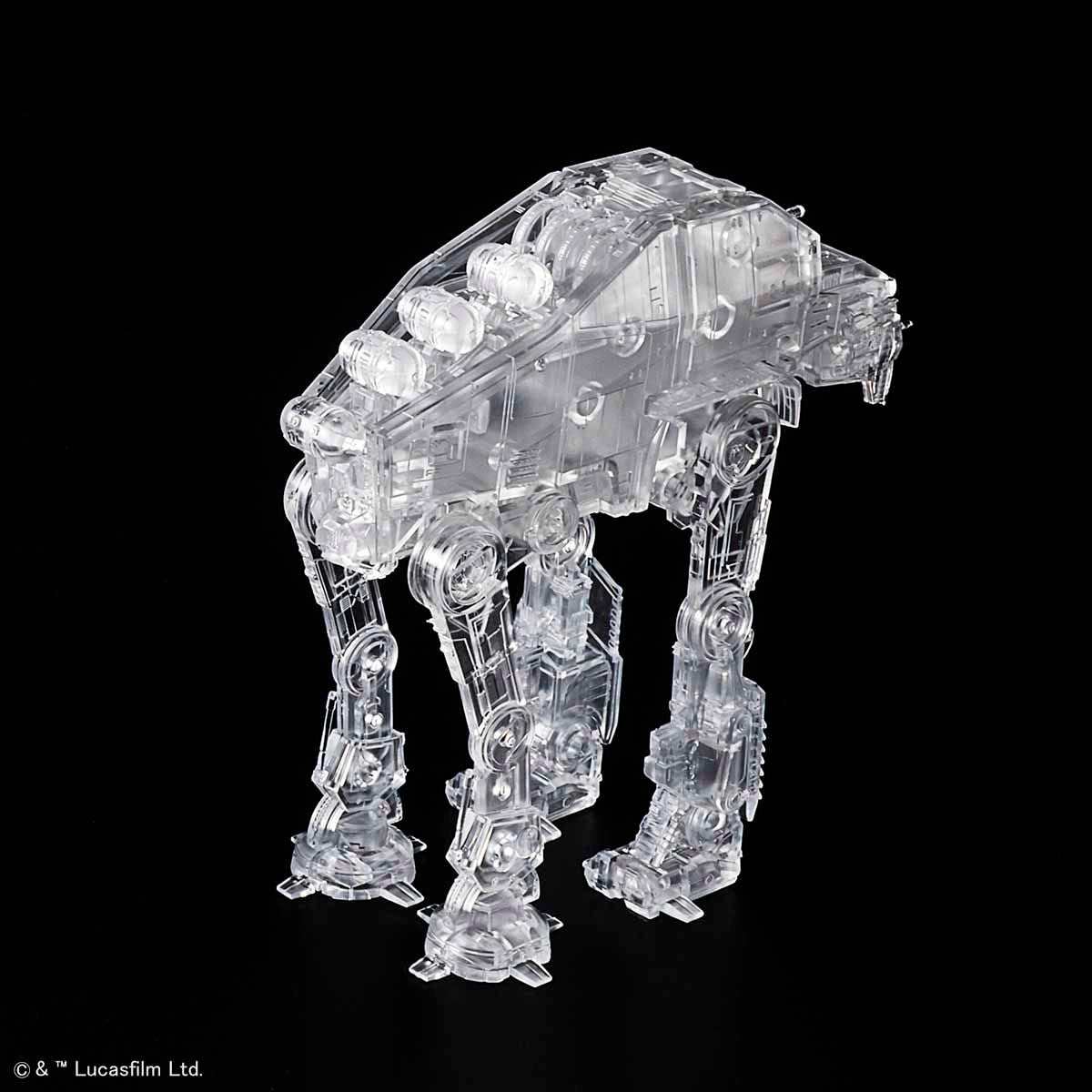 1/144 & 1/350 & 1/540 "Star Wars: The Last Jedi" Clear Vehicle Set