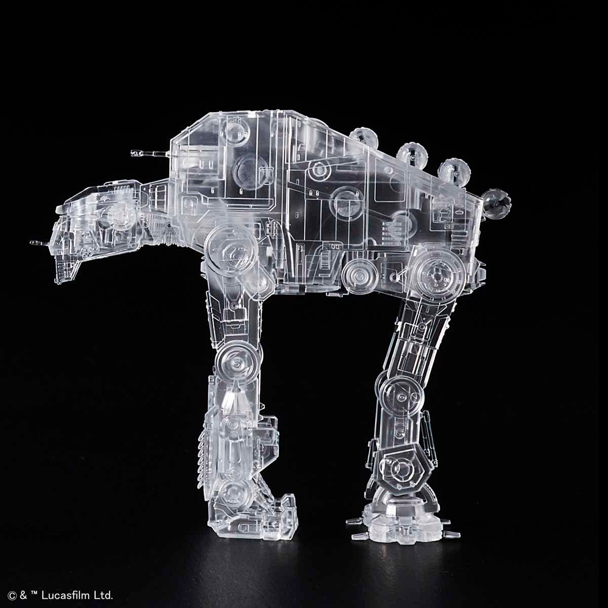 1/144 & 1/350 & 1/540 "Star Wars: The Last Jedi" Clear Vehicle Set