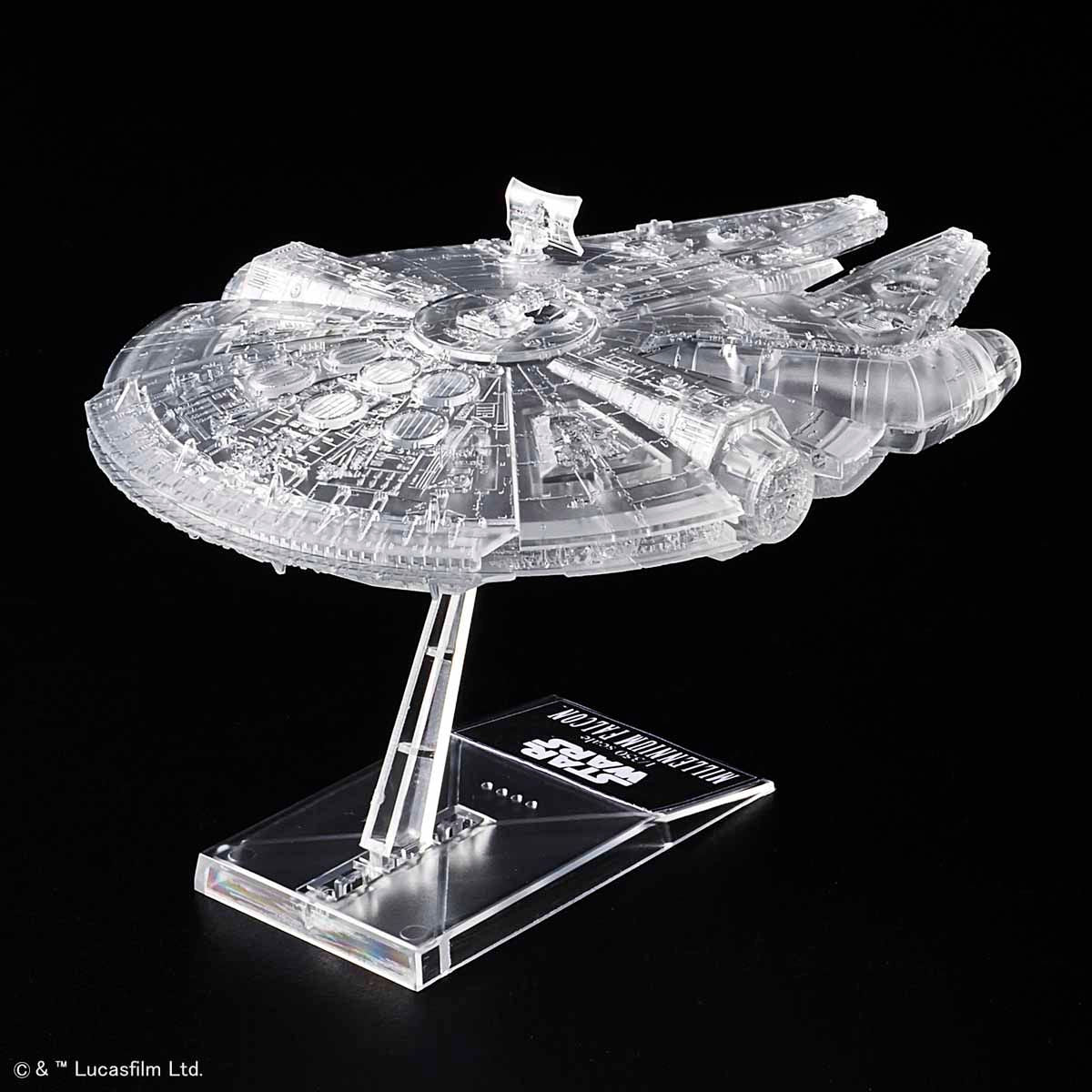 1/144 & 1/350 & 1/540 "Star Wars: The Last Jedi" Clear Vehicle Set