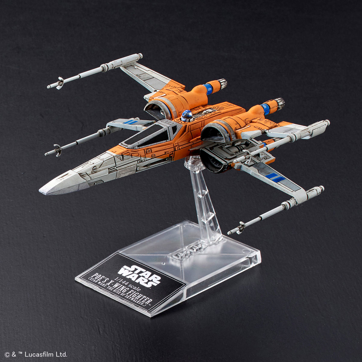 1/144 X-Wing Fighter Poe's X-Wing Fighter & X-Wing Fighter (Star Wars: The Dawn of Skywalker)