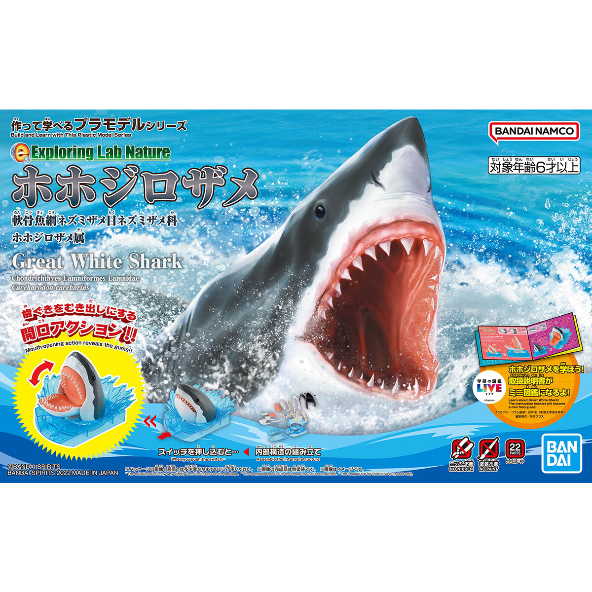 Exploring Lab Great White Shark