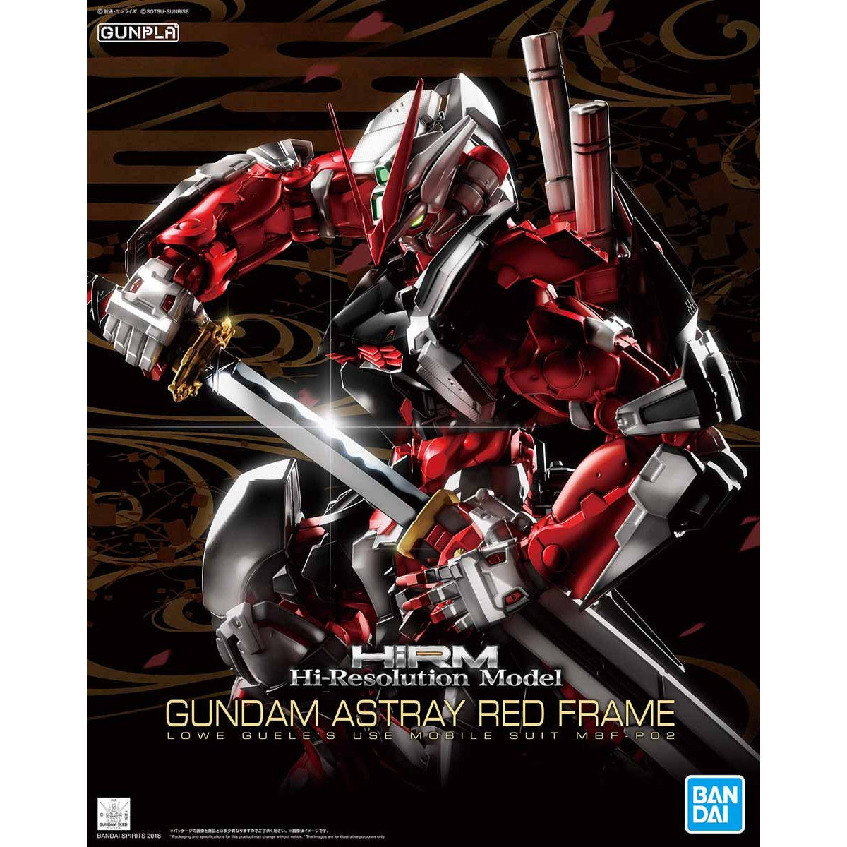 High resolution model 1/100 Gundam Astray Red Frame