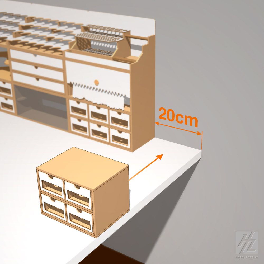 HobbyZone OMS01A Drawers Module - Skuffe Modul 20CM