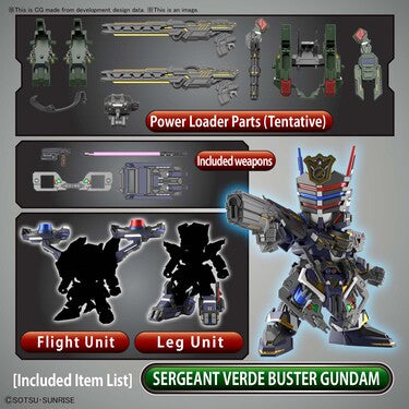 SDW Heroes Verde Buster Gundam DX Set