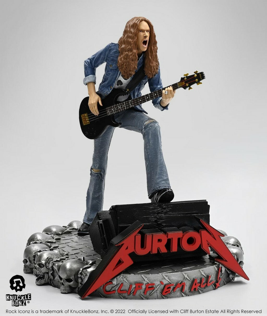 Rock Iconz: Metallica - Cliff Burton Statue