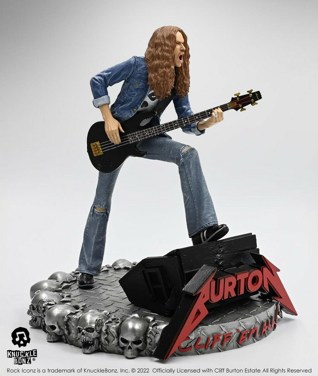 Rock Iconz: Metallica - Cliff Burton Statue