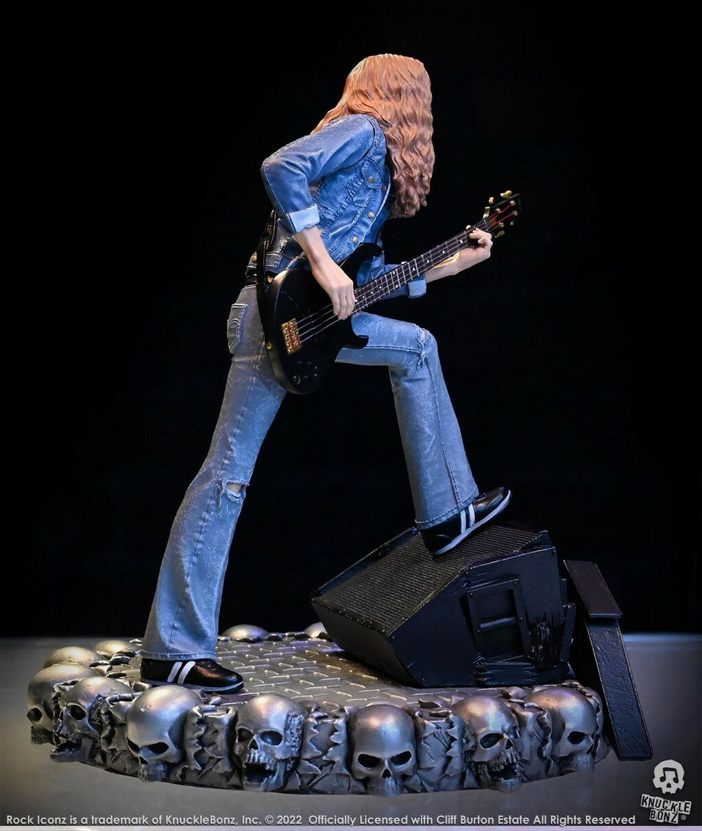 Rock Iconz: Metallica - Cliff Burton Statue