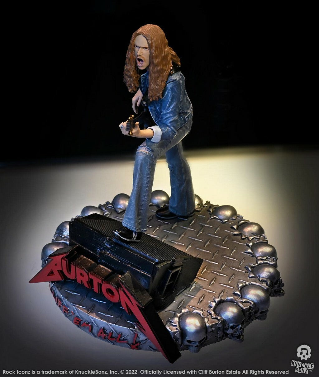 Rock Iconz: Metallica - Cliff Burton Statue