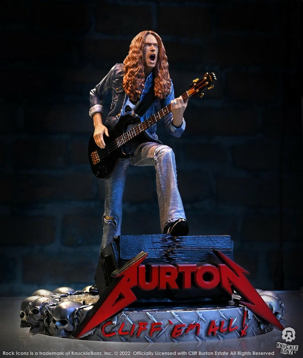 Rock Iconz: Metallica - Cliff Burton Statue