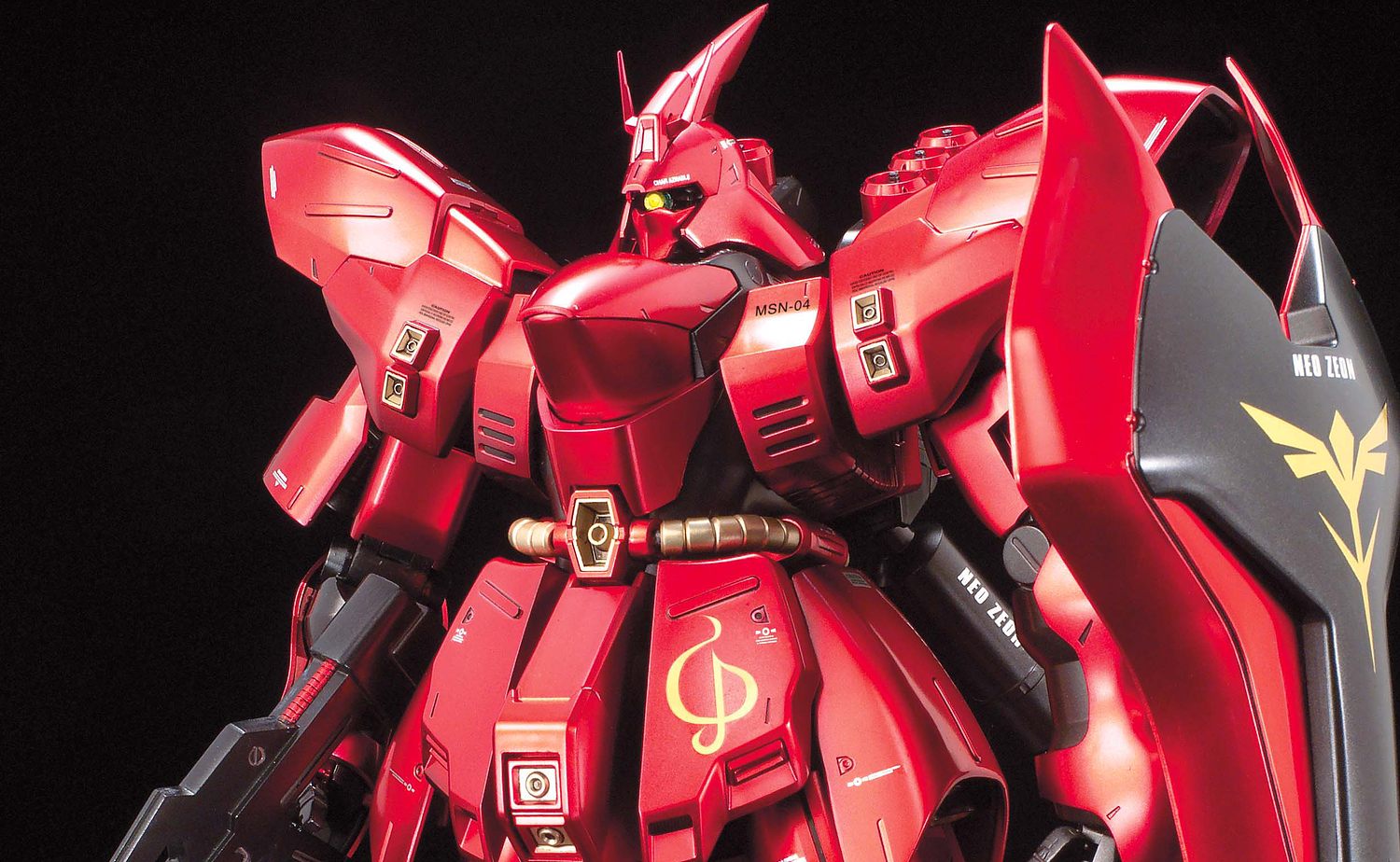 MG MSN-04 Sazabi Metallic Coating Version Type 1/100