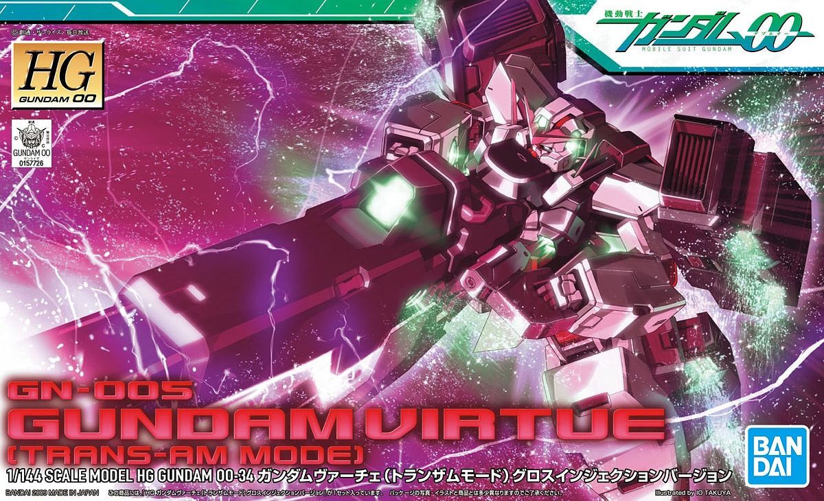 HG Gundam Virtue Trans Am Mode 1/144 - gundam-store.dk