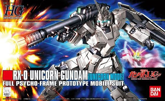 HG Gundam Unicorn (Unicorn Mode) 1/144 - gundam-store.dk