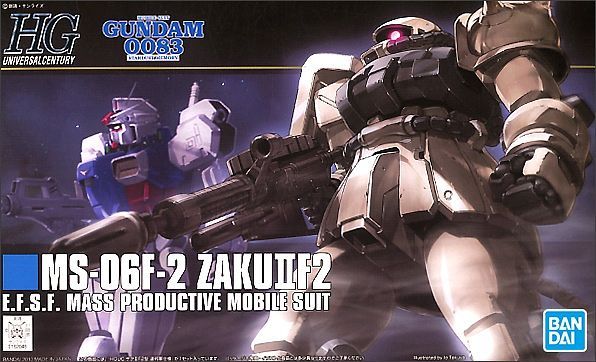 HG MS-06F-2 ZAKU F2 E.F.S.F. 1/144