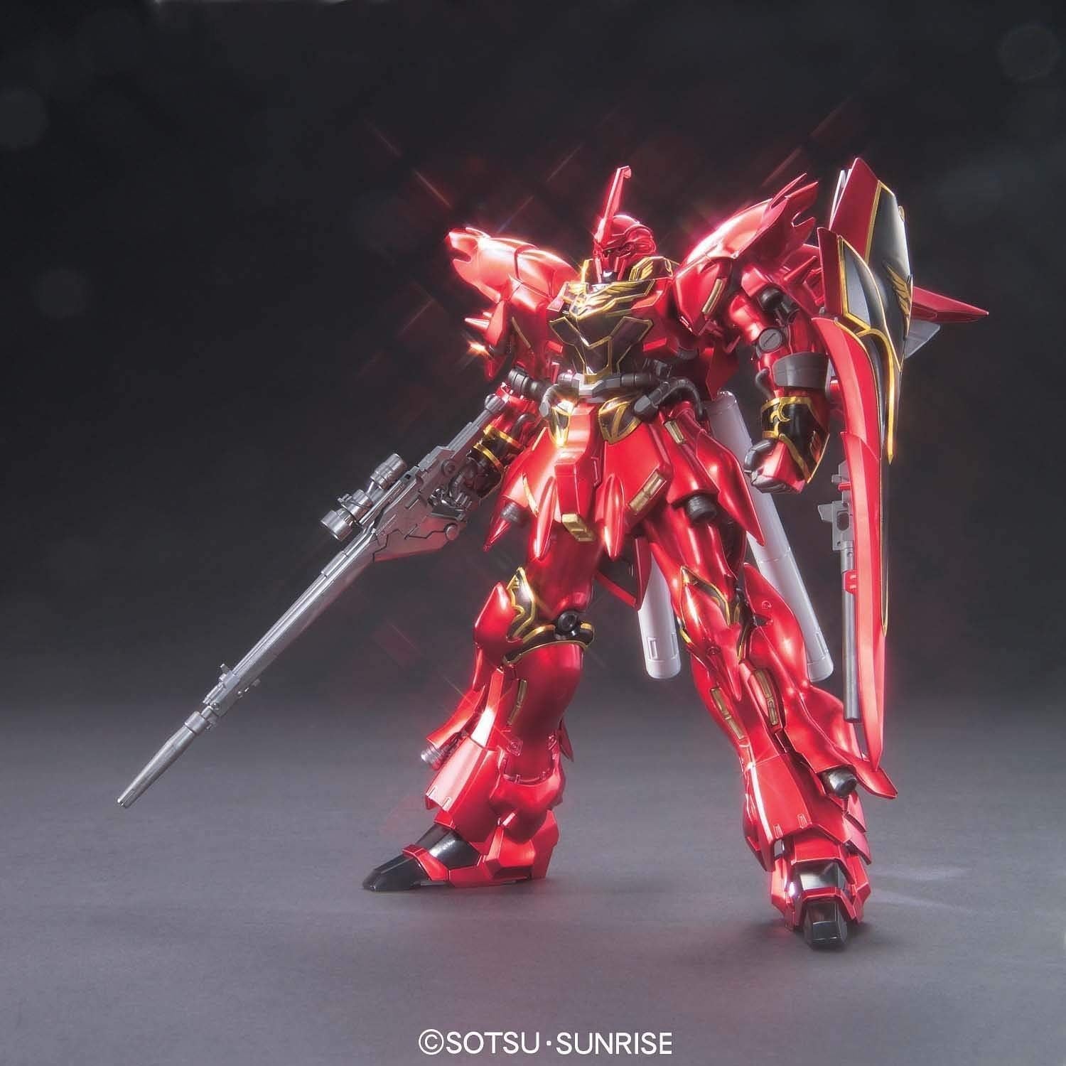 HG MSN-06S Sinanju (Titanium finish) 1/144