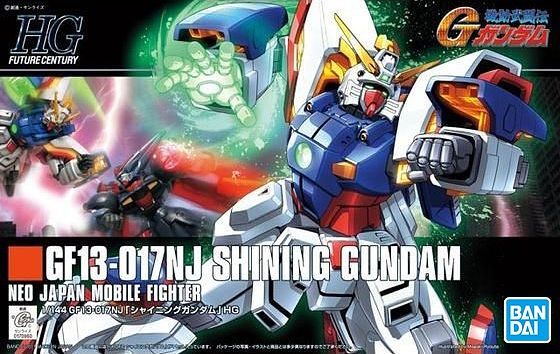 HG Gundam - Shining Gundam 1/144 - gundam-store.dk