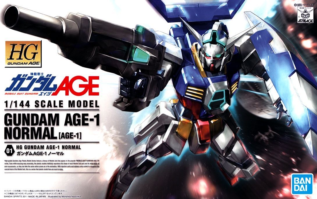 HG Gundam Age-1 1/144 - gundam-store.dk