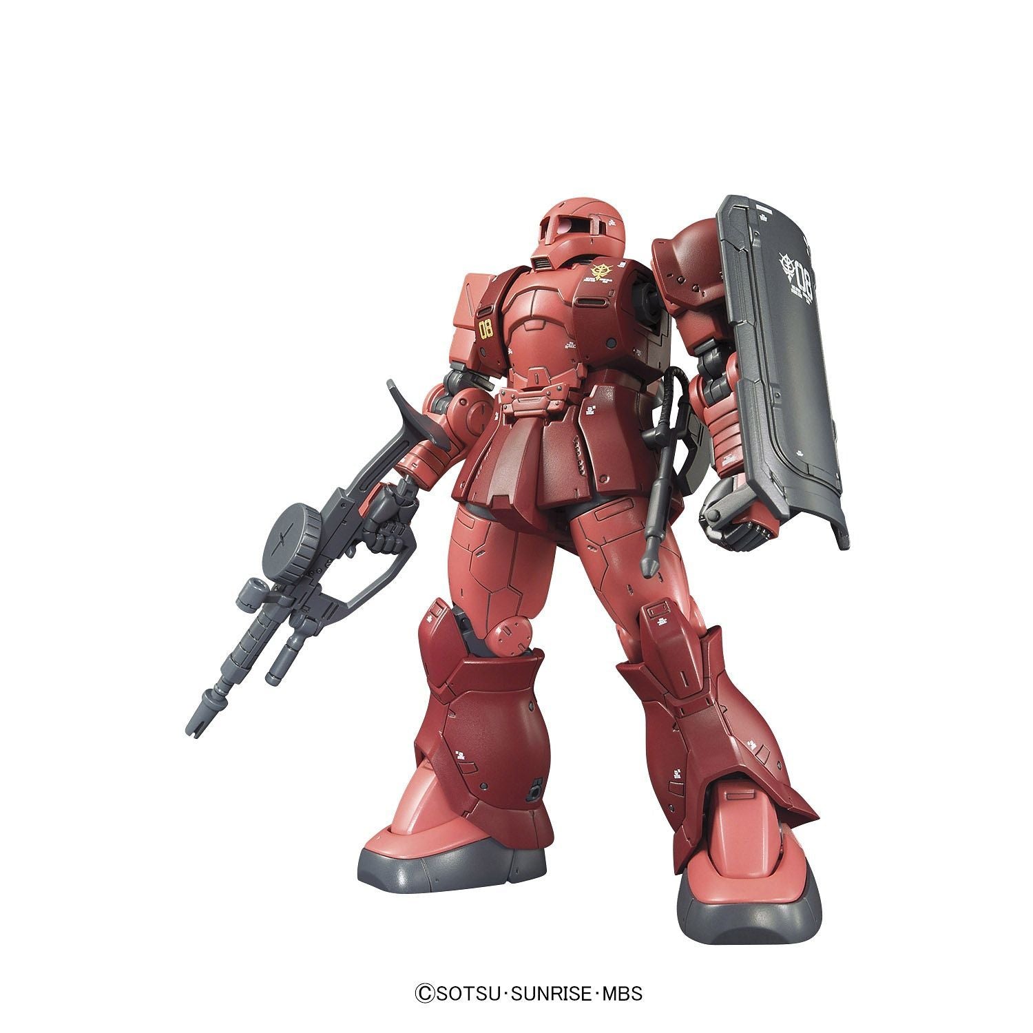 HG Gundam The Origin - Zaku I (Char Aznable) 1/144 - gundam-store.dk