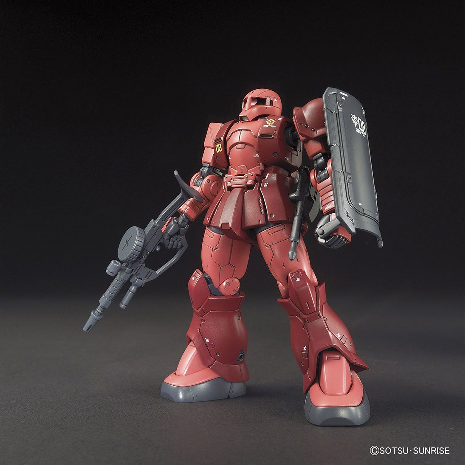 HG Gundam The Origin - Zaku I (Char Aznable) 1/144 - gundam-store.dk