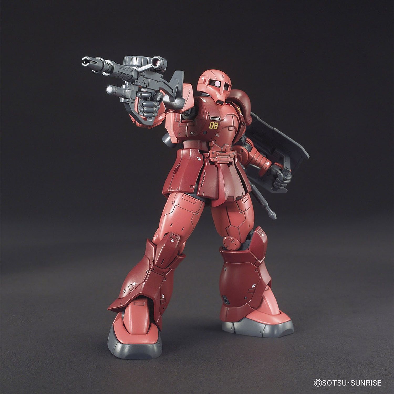 HG Gundam The Origin - Zaku I (Char Aznable) 1/144 - gundam-store.dk