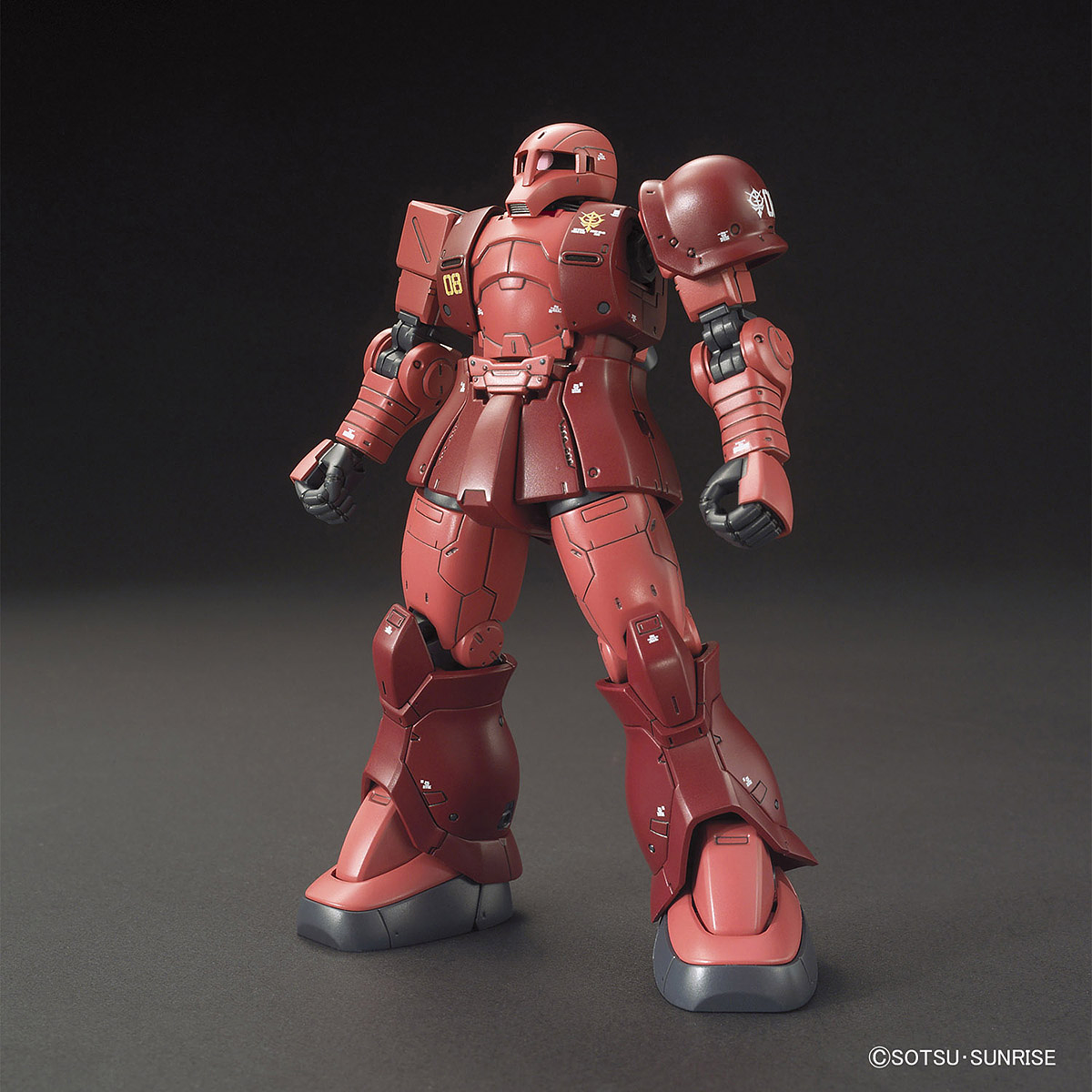 HG Gundam The Origin - Zaku I (Char Aznable) 1/144 - gundam-store.dk