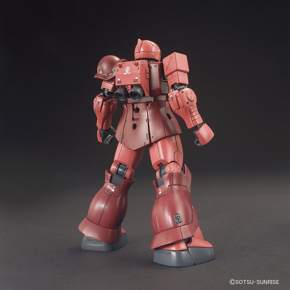 HG Gundam The Origin - Zaku I (Char Aznable) 1/144 - gundam-store.dk