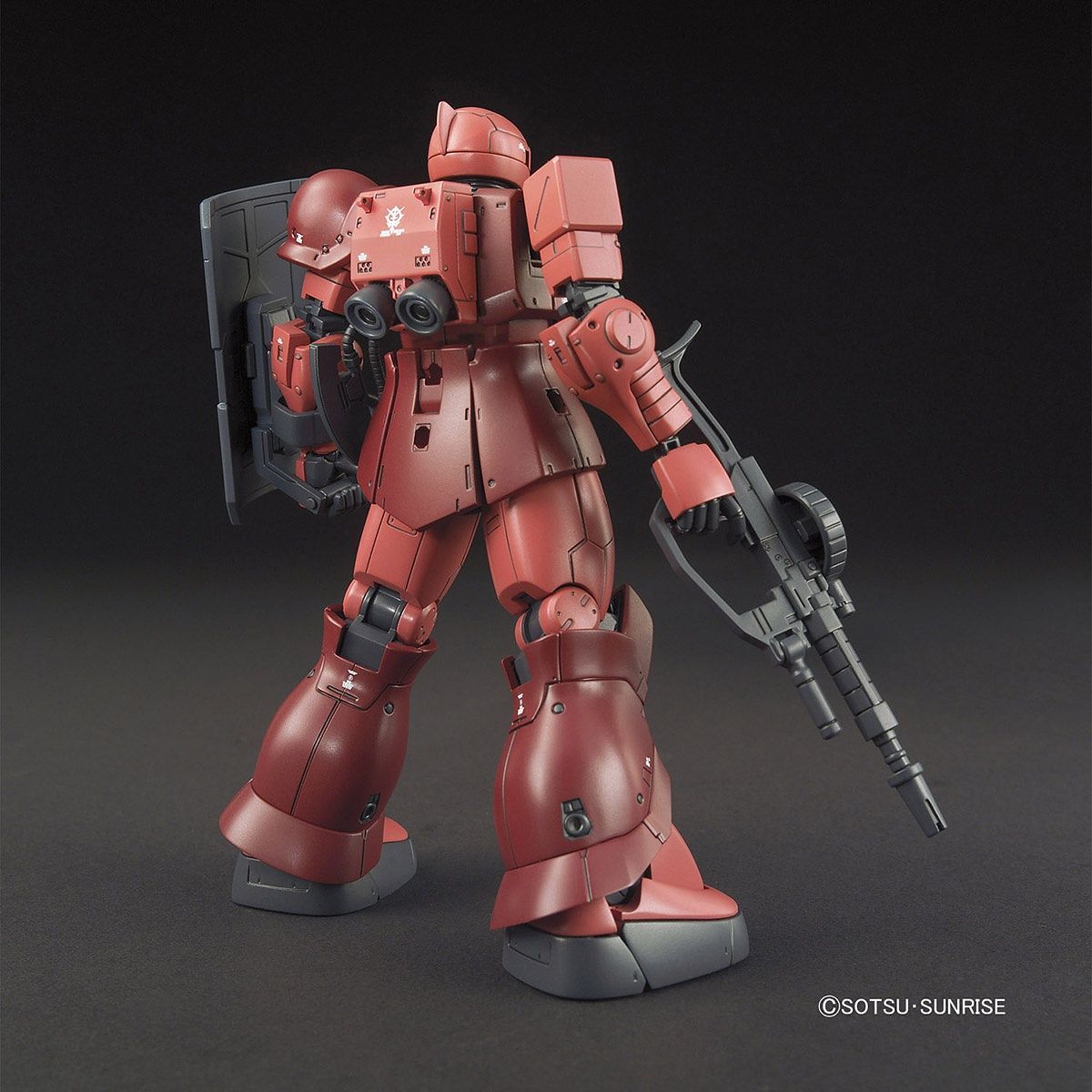 HG Gundam The Origin - Zaku I (Char Aznable) 1/144 - gundam-store.dk