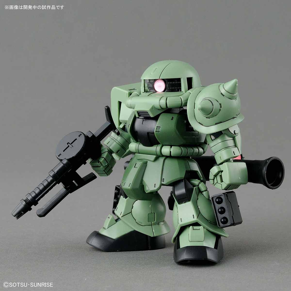 SD Gundam Cross Silhouette -MS-06S Zaku II - gundam-store.dk