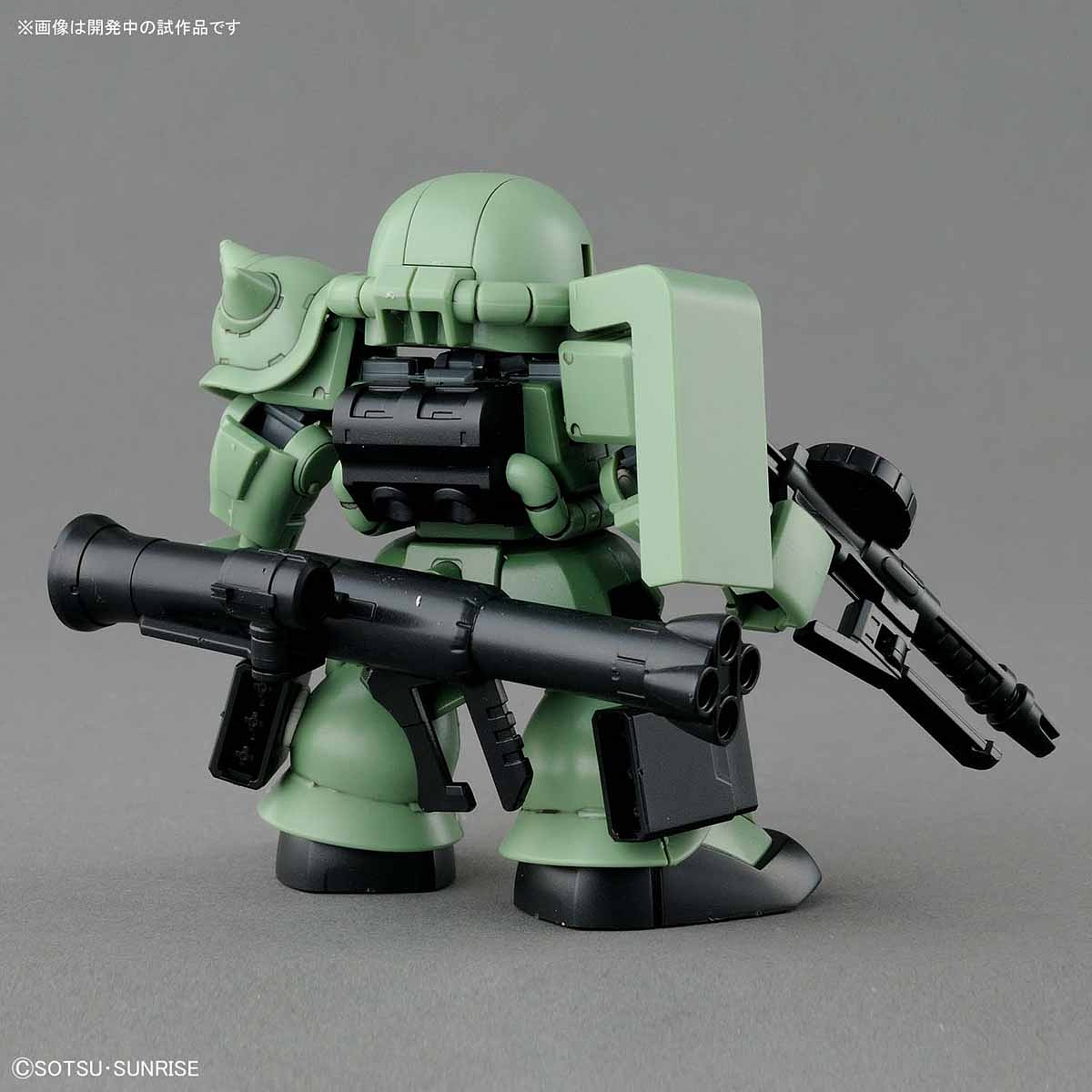 SD Gundam Cross Silhouette -MS-06S Zaku II - gundam-store.dk