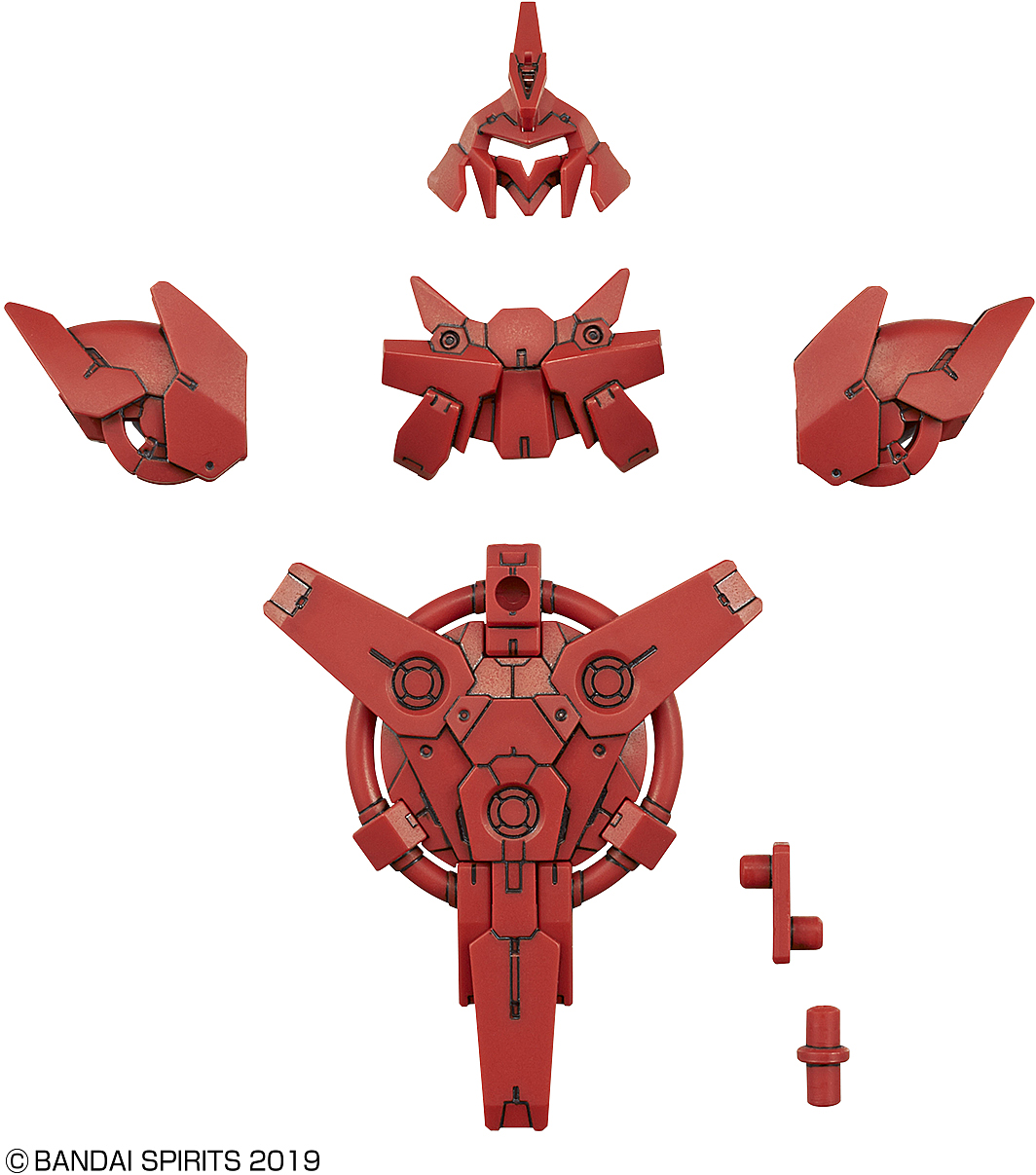 30MM Option Armor for Commander (Portanova Exclusive / Red)