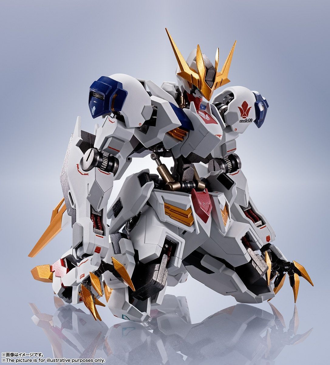 Metal Gundam Robots Spirits (SIDE MS) Barbatos Lupus Rex - gundam-store.dk