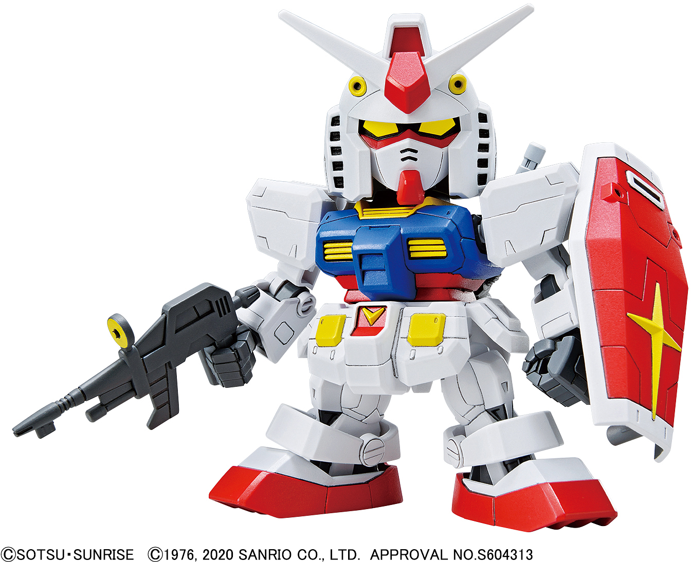 SD Gundam Hello Kitty/RX-78-2 (SD Ex-Standard) - gundam-store.dk