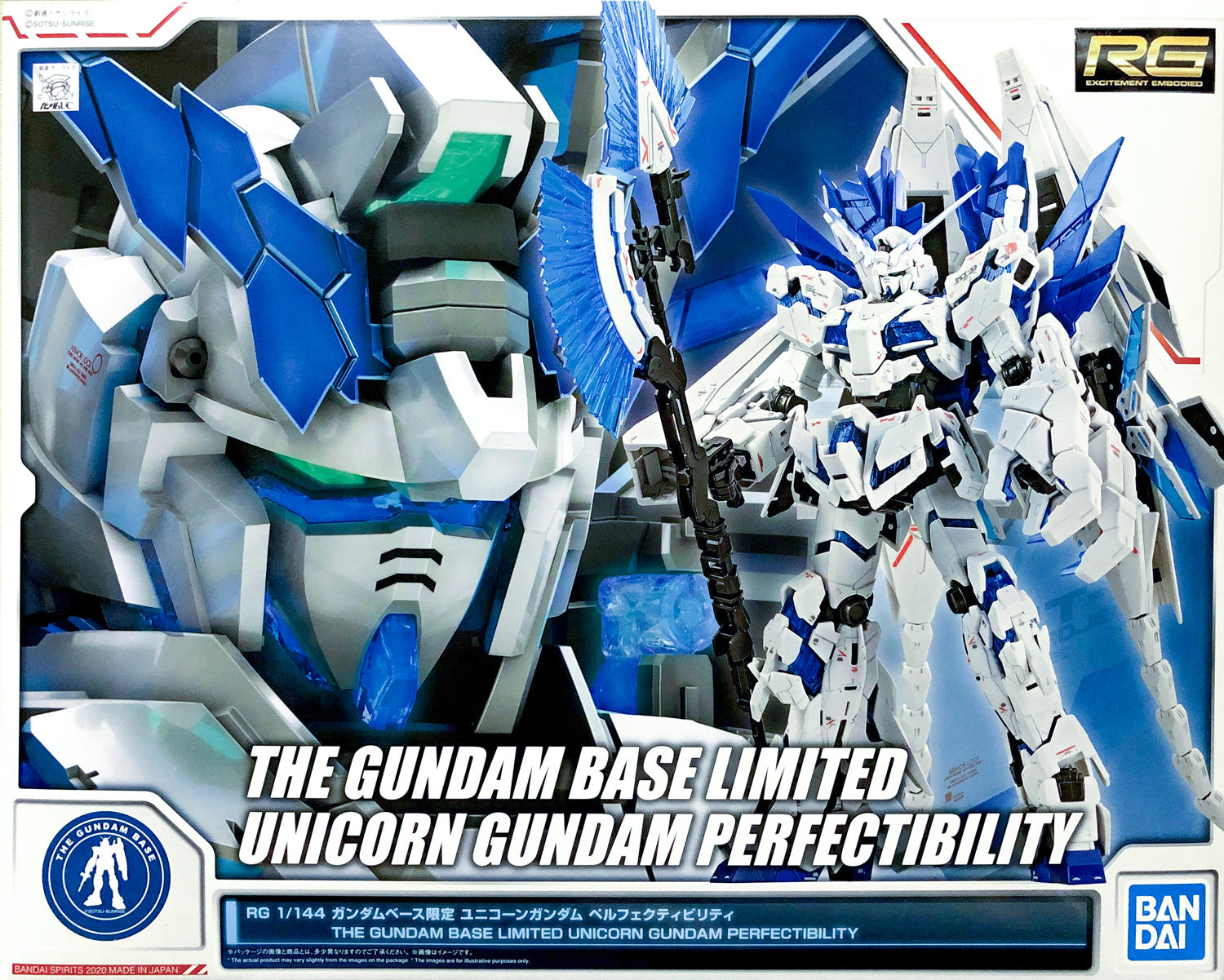 RG Unicorn Gundam Perfectibility - P-Bandai 1/144 *PRE-ORDER*