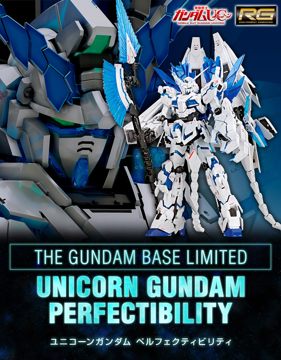 RG Unicorn Gundam Perfectibility - P-Bandai 1/144 *PRE-ORDER*
