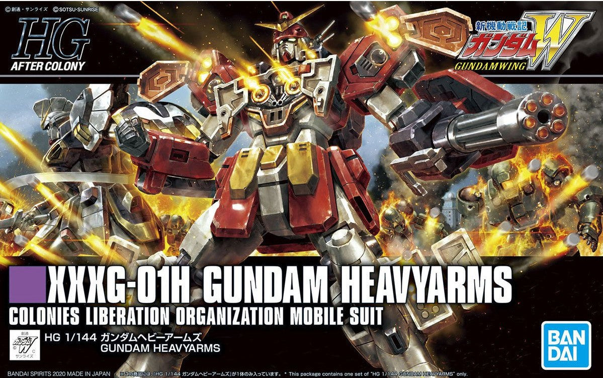 HG XXXG-01H Gundam HeavyArms 1/144