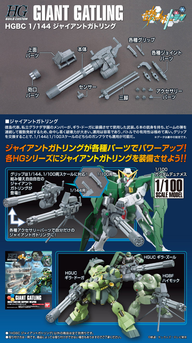 HG Giant Gatling 1/144 - gundam-store.dk